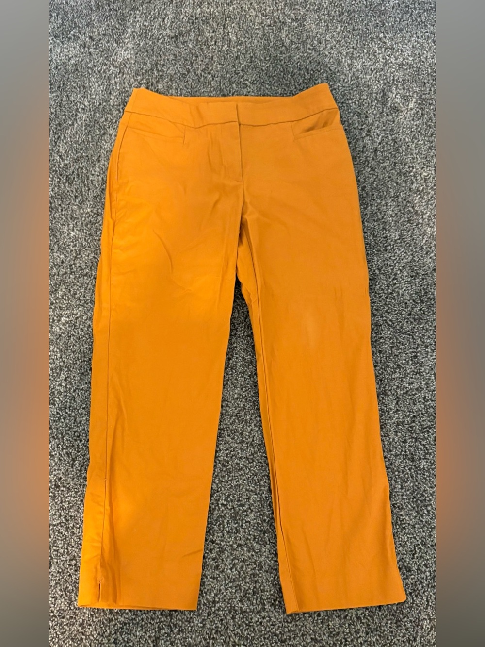 Ann Taylor Women’s Mustard Cropped Dress Pants
